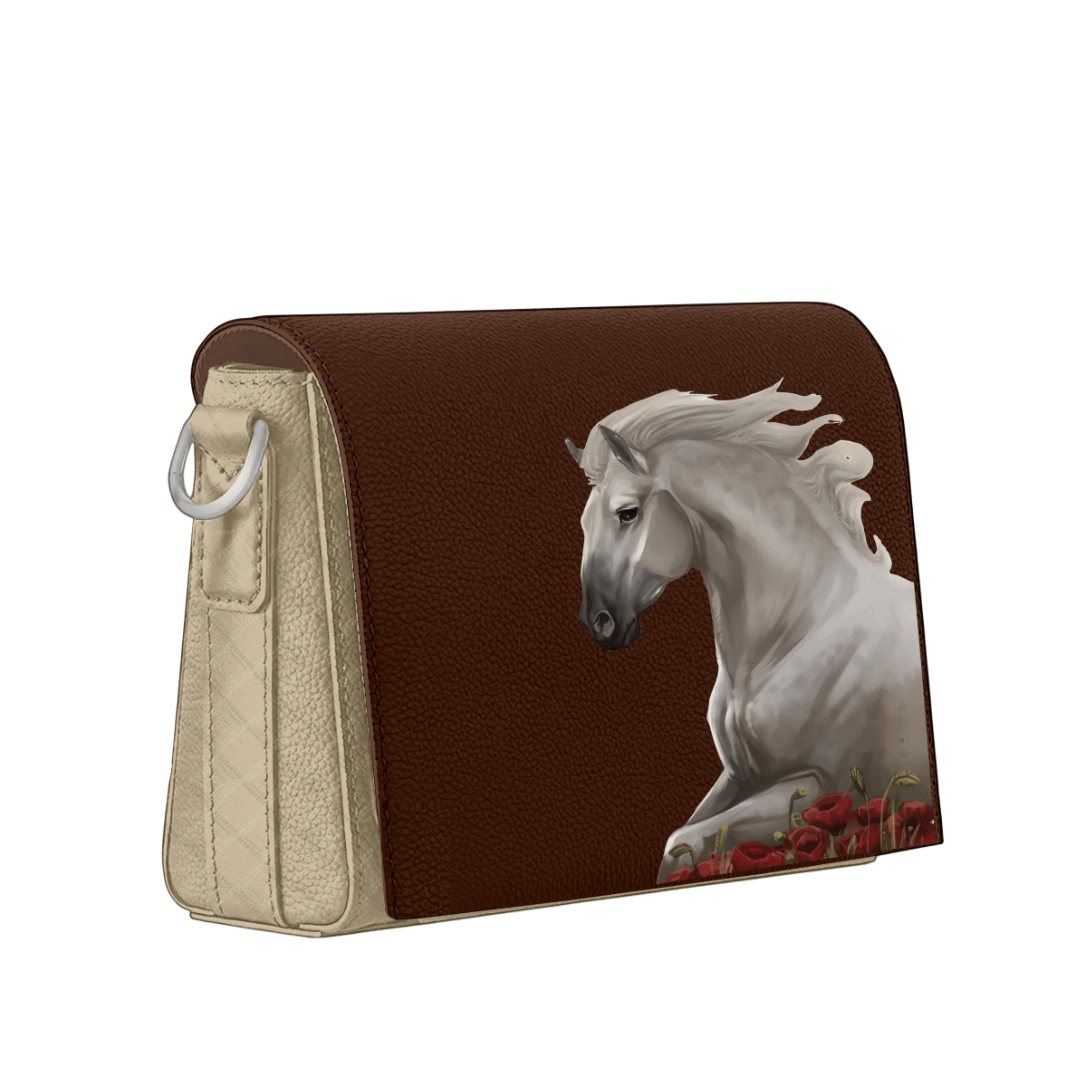 Messenger Pouch - Rose Horse