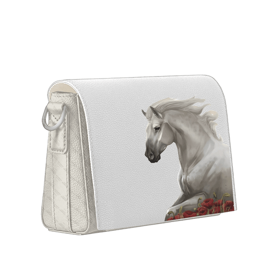 Messenger Pouch - Rose Horse