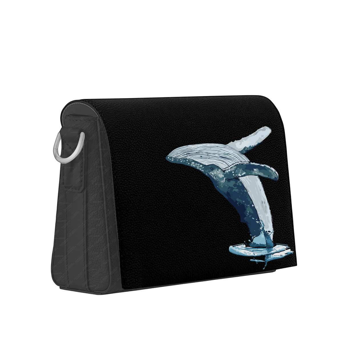 Messenger Pouch - Whale spout