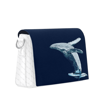 Messenger Pouch - Whale spout