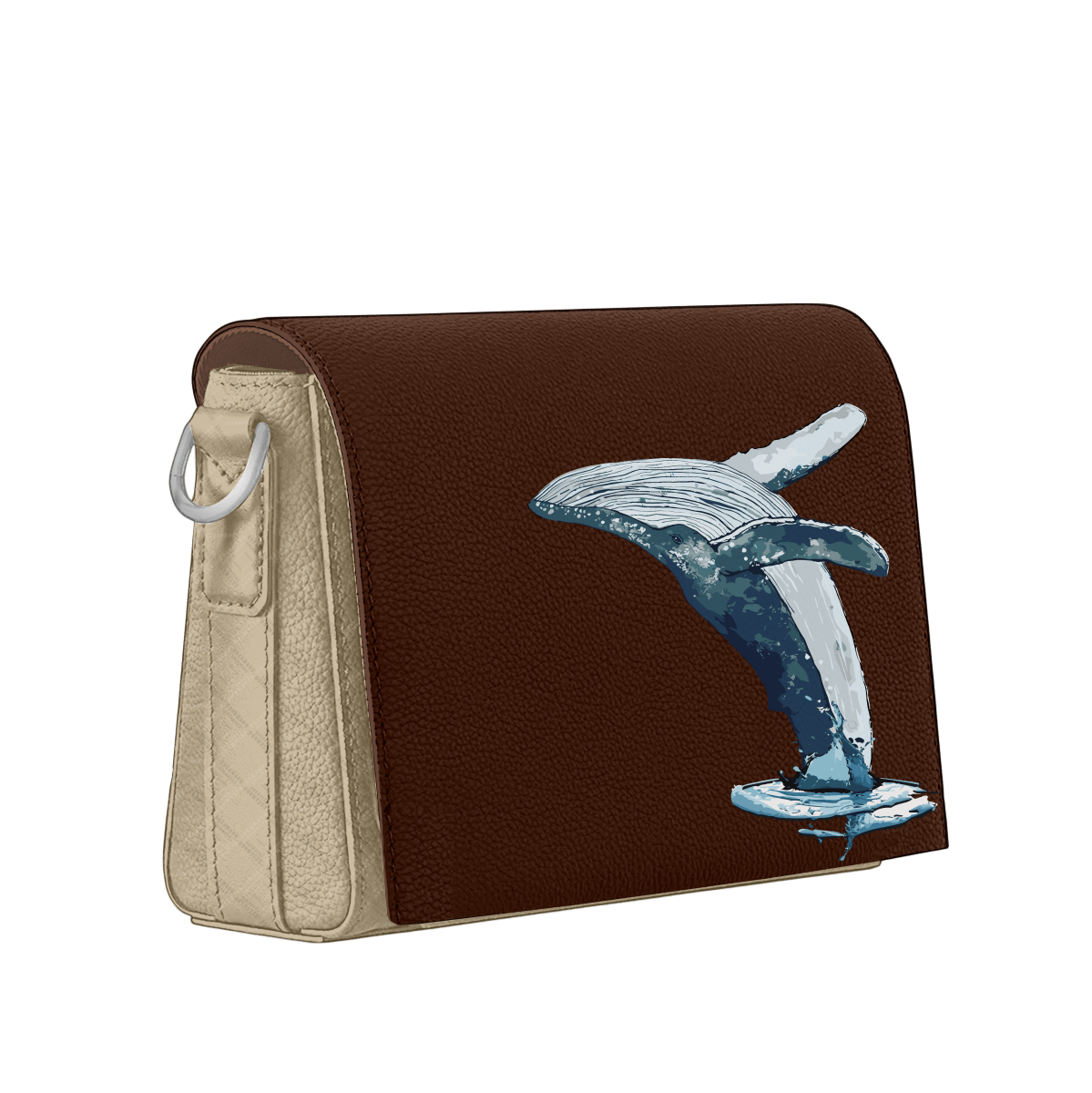 Messenger Pouch - Whale spout