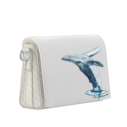 Messenger Pouch - Whale spout