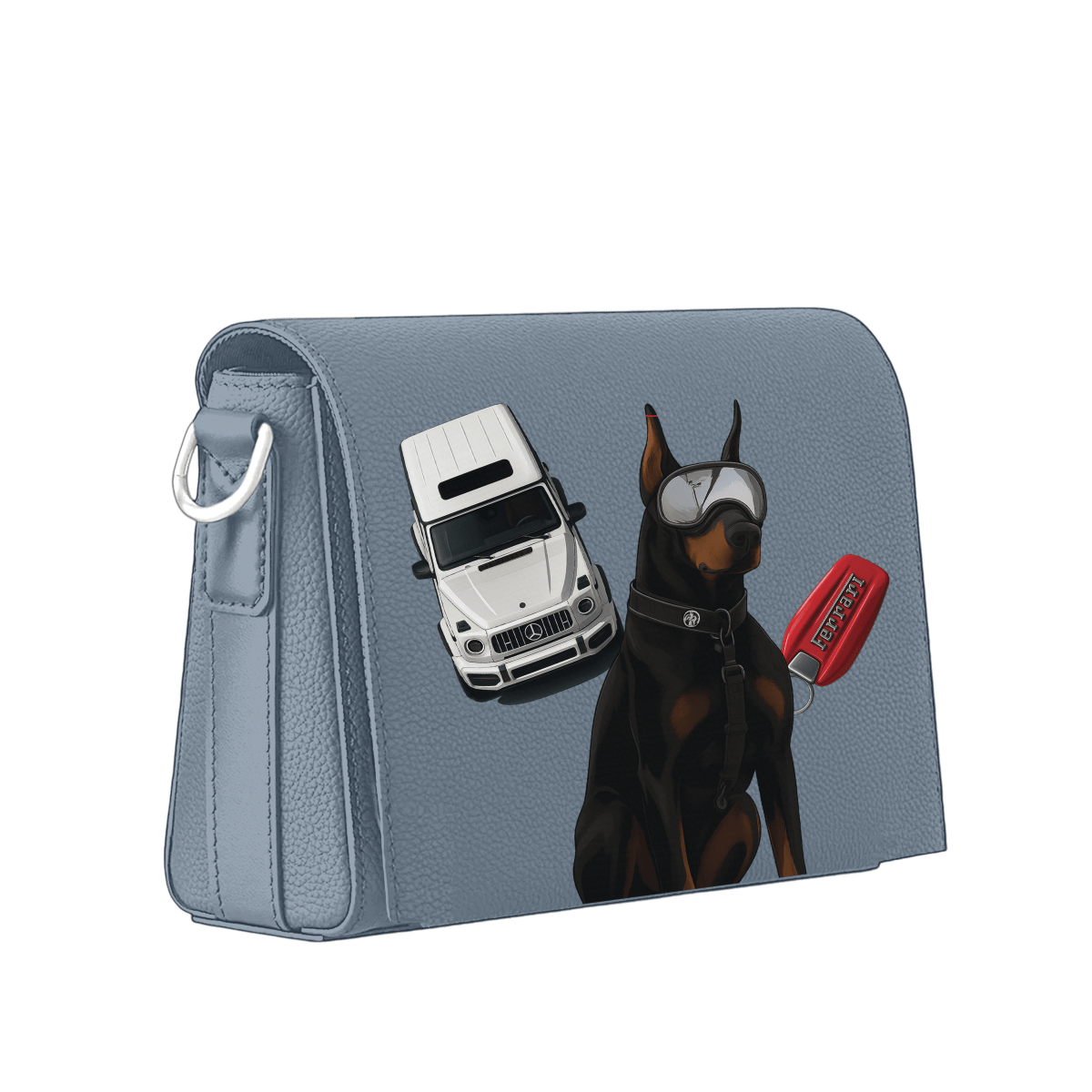 Messenger Pouch - Doberman