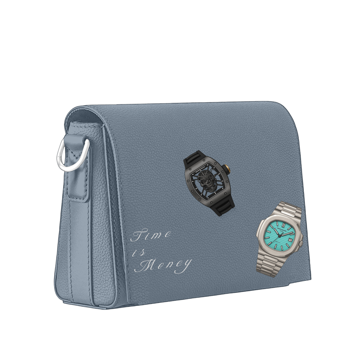 Messenger Pouch - Time is money