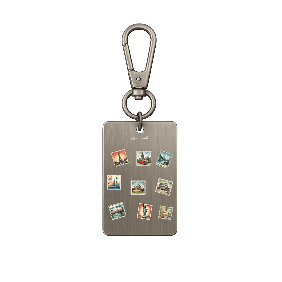 Metal Charms - Travel Stamp