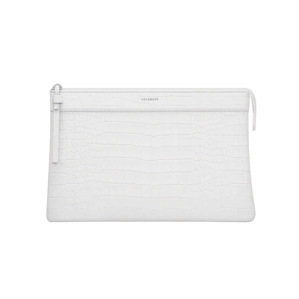 Nomad Pouch Croc - Essentials White