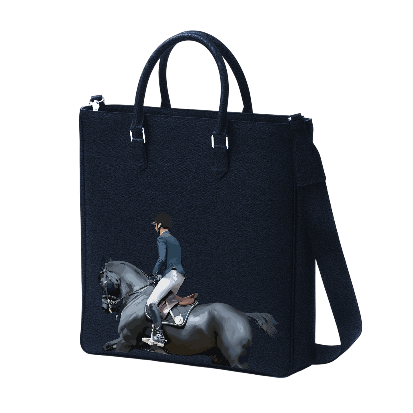 Tall Tote - Saddle Run