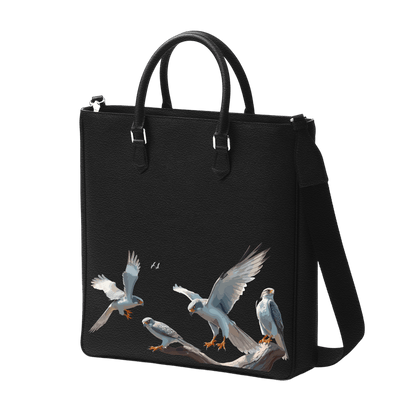 Tall Tote - Silver Falcon