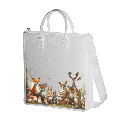 Tall Tote - Wood Wildlife