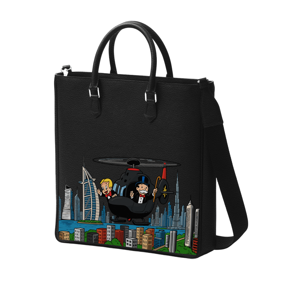 Tall Tote - Sky wealth
