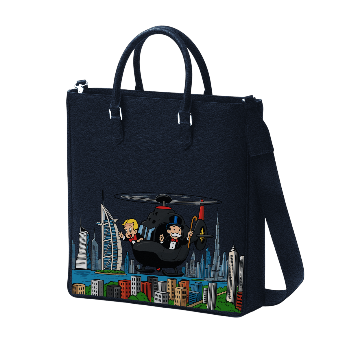 Tall Tote - Sky wealth