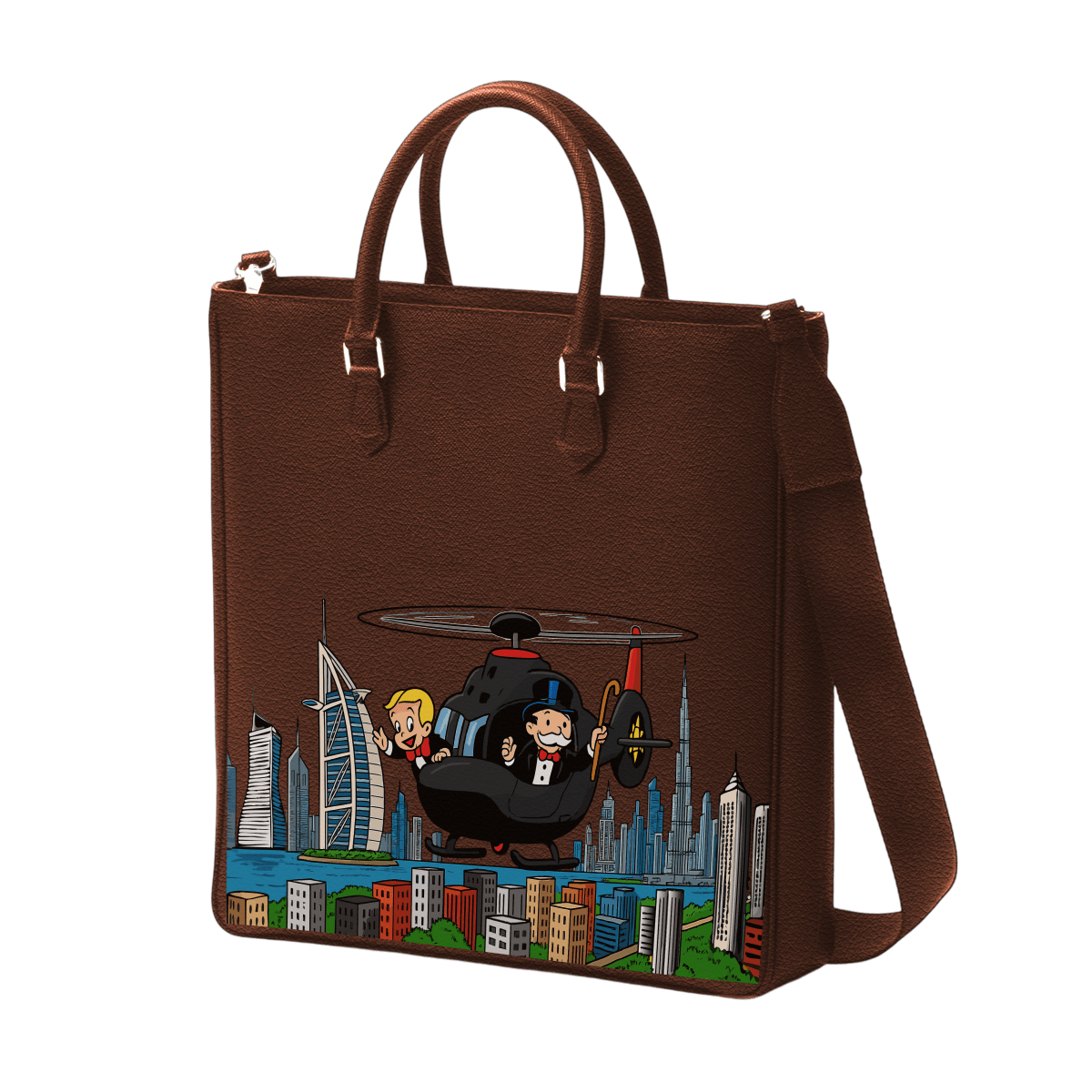 Tall Tote - Sky wealth