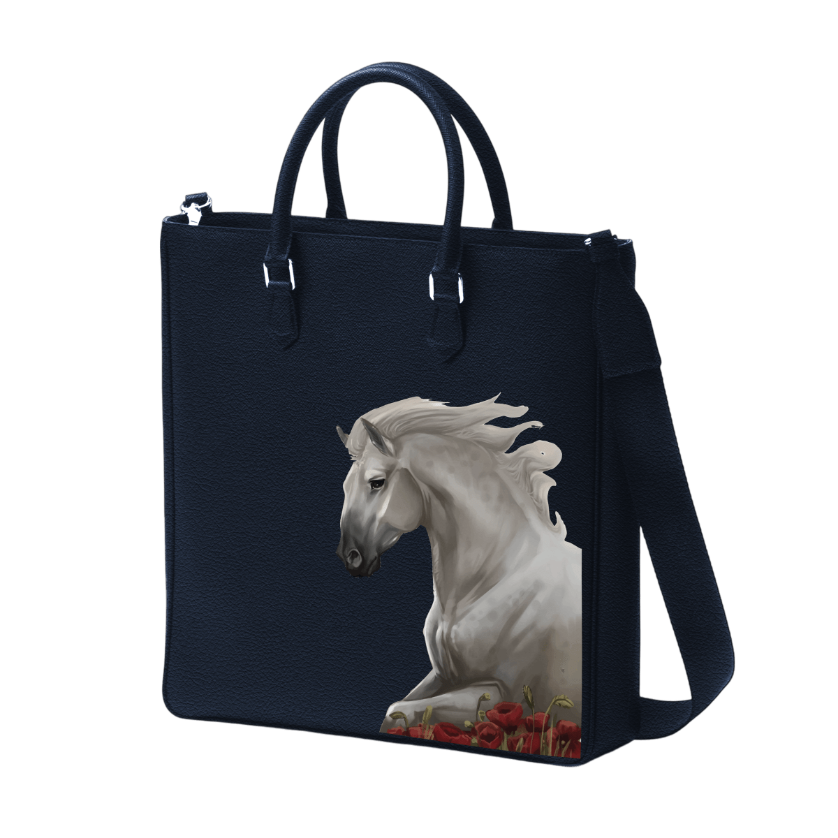 Tall Tote - Rose Horse