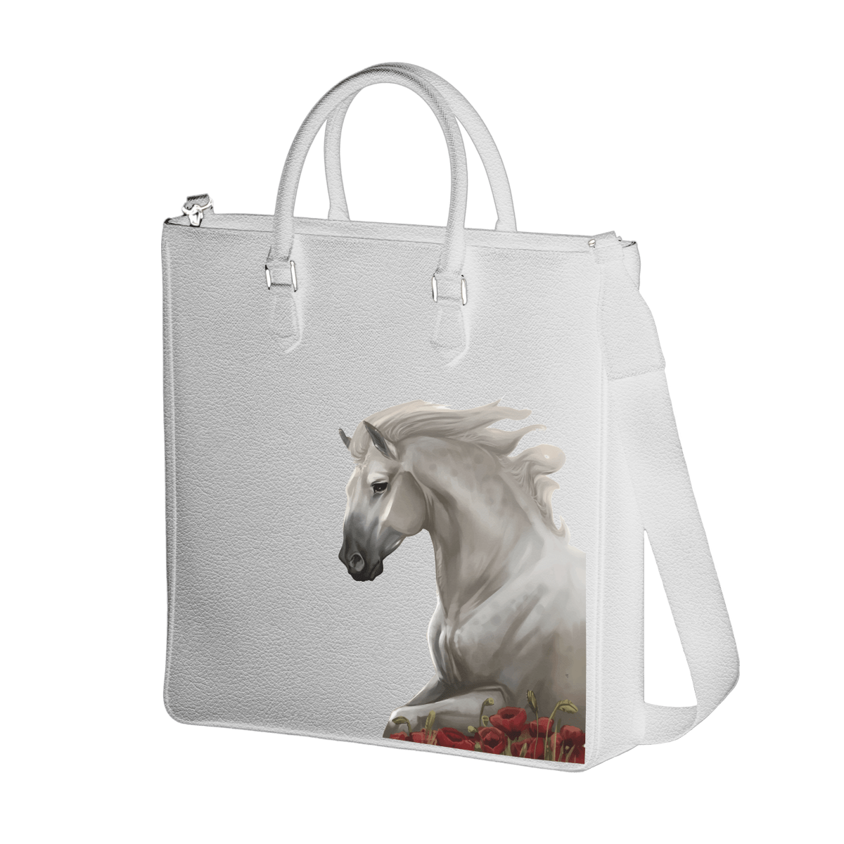 Tall Tote - Rose Horse