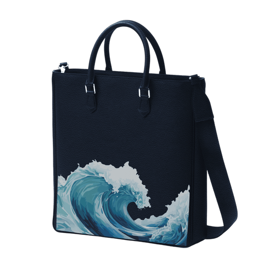 Tall Tote - Wave