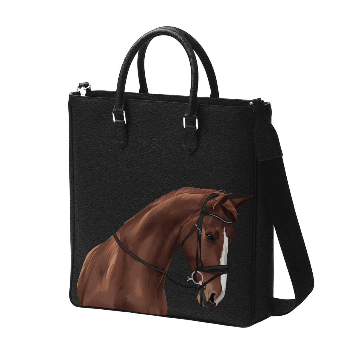 Tall Tote - Brown Horse