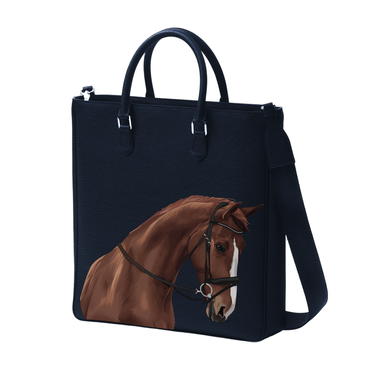 Tall Tote - Brown Horse