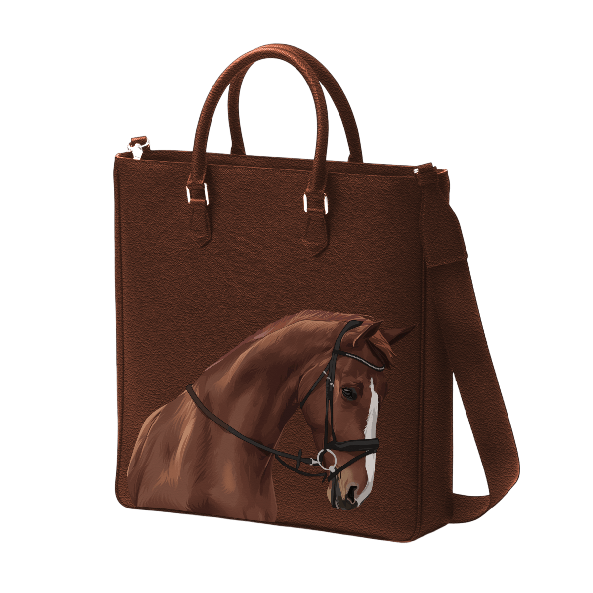 Tall Tote - Brown Horse