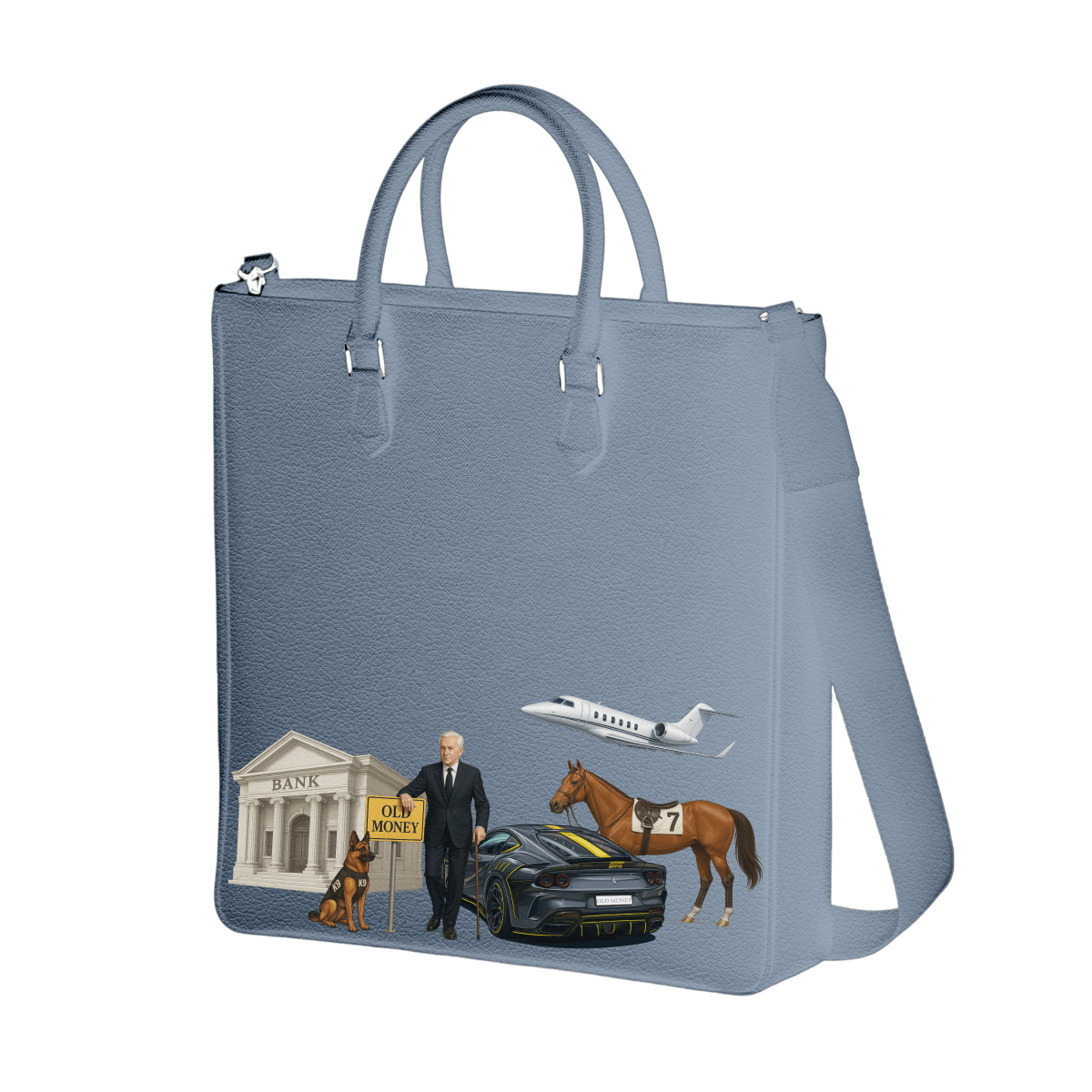 Tall Tote -  Old Money