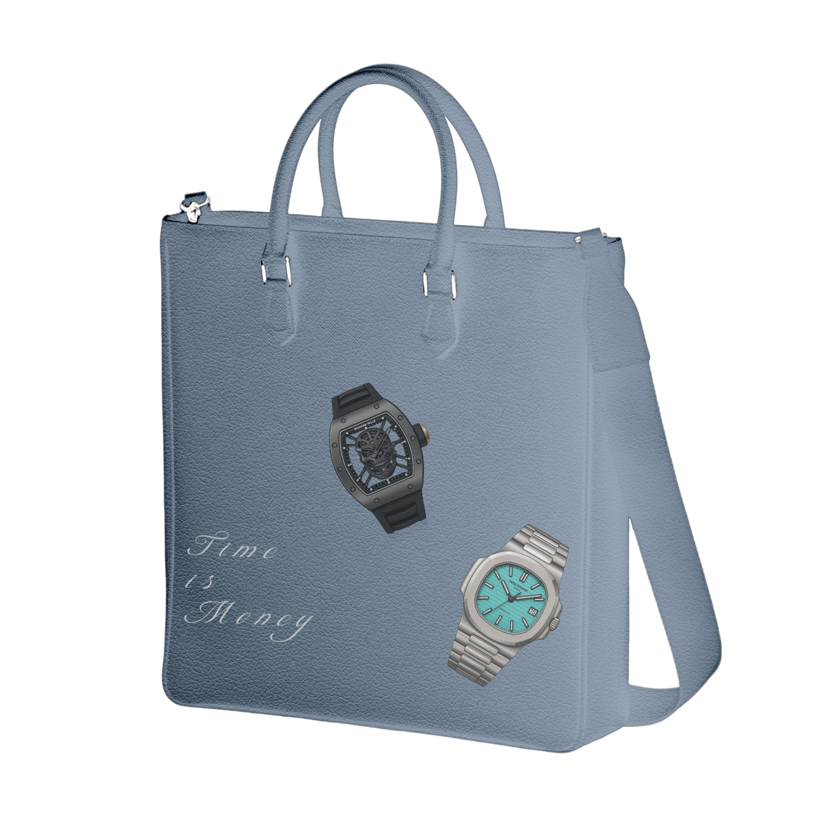Tall Tote - Time is money