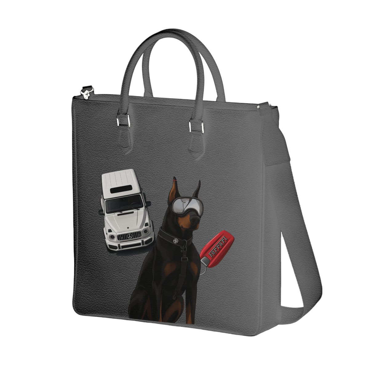 Tall Tote - Doberman