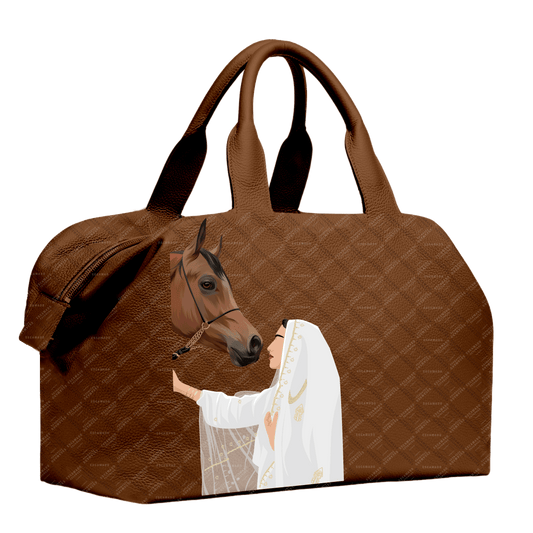 Travel Bag Leather - Lady Horse
