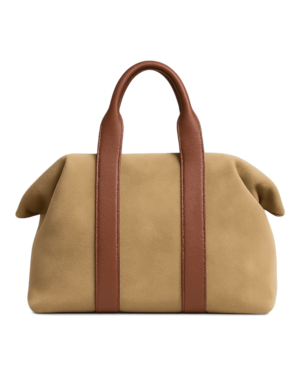 Travel Bag SUEDE - Essentials Cappuccino