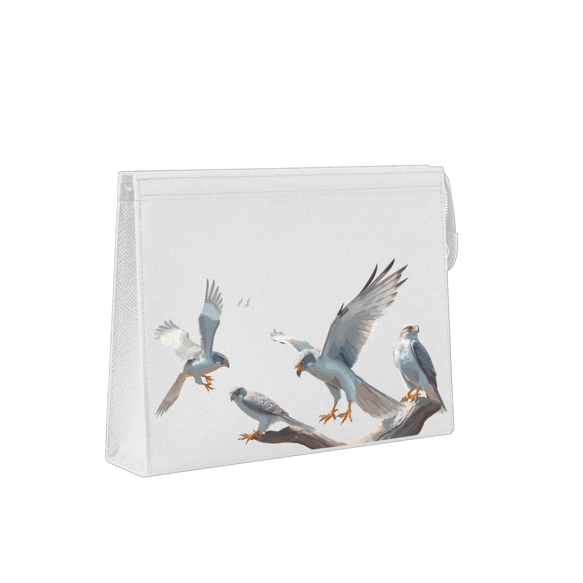 Travel Pouch -  Silver Falcon