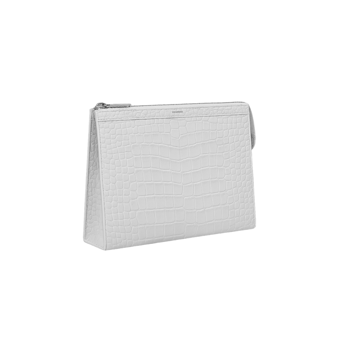 Travel Pouch Croc - Essentials White