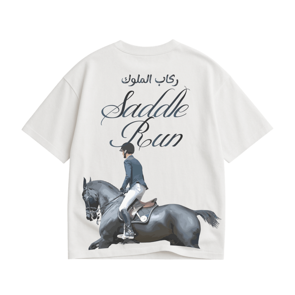 Oversized TEE - Saddle Run