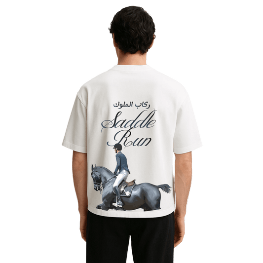 Oversized TEE - Saddle Run