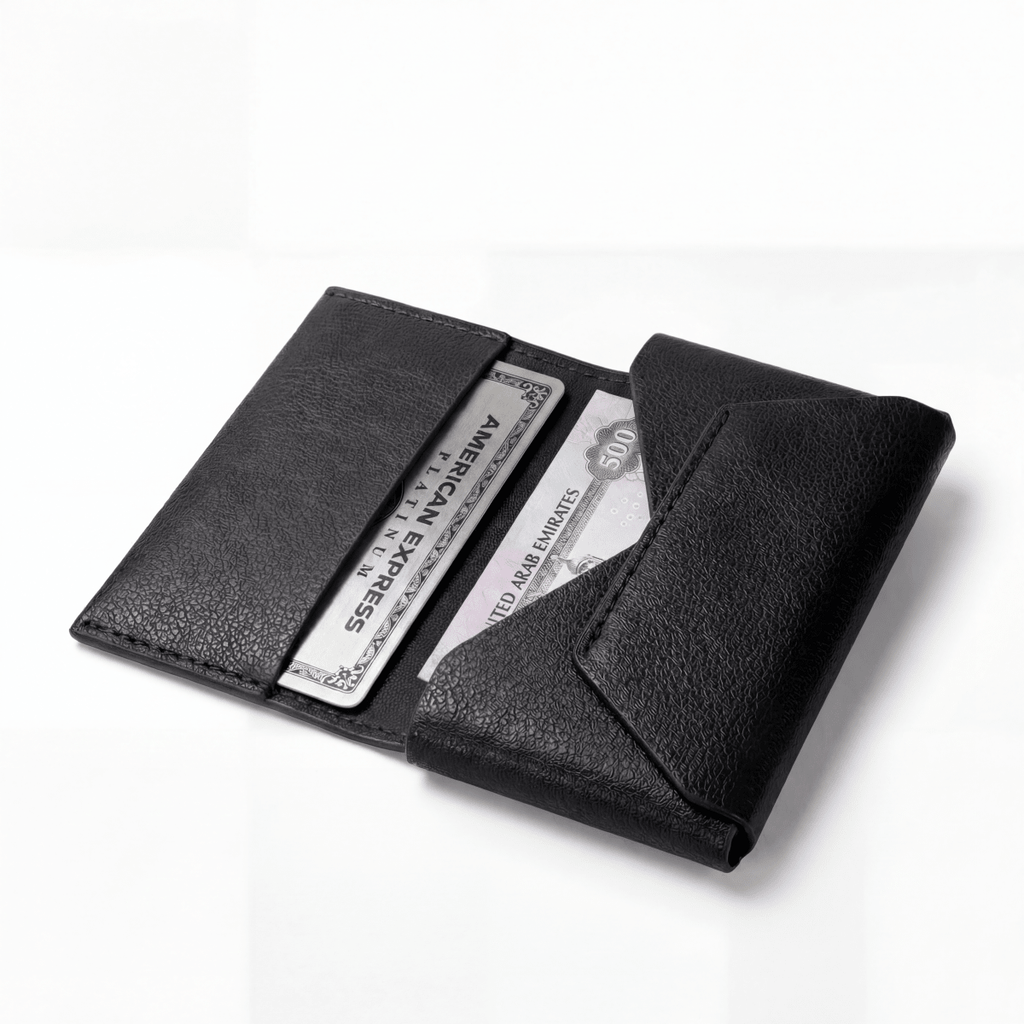 Cash & Card Wallet - Equire Nocturne Black