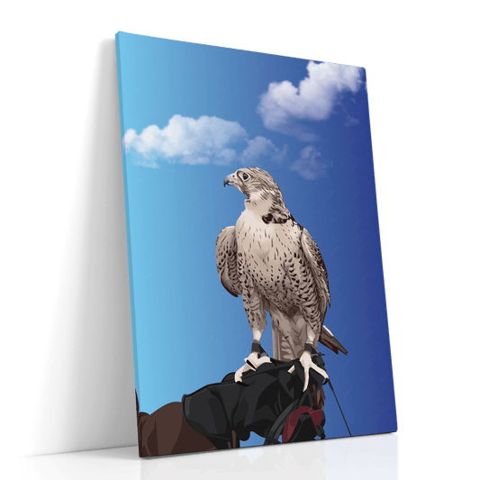 Animal Canvas - Falcon Hunter
