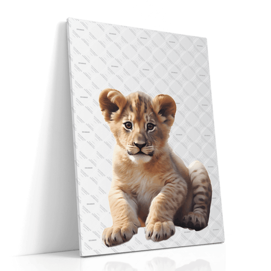 Animal Canvas - Lion Cub
