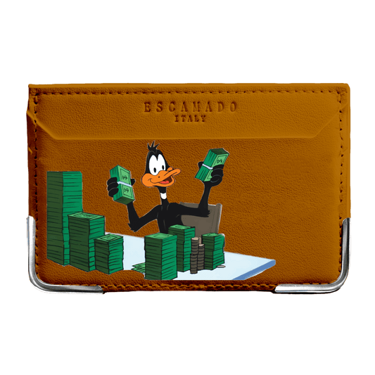 Tan Classics - Leather Card Wallet