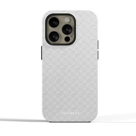 White Pattern - iPhone Case