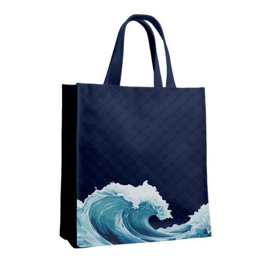 Tote Leather - Waves