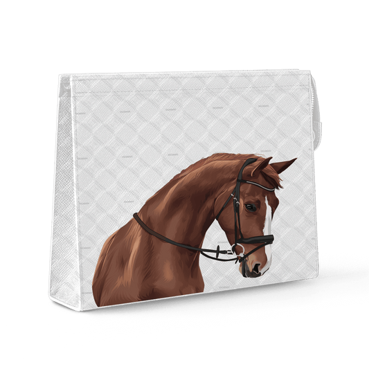 Travel Pouch Leather - Horse